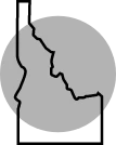 outline of idaho icon